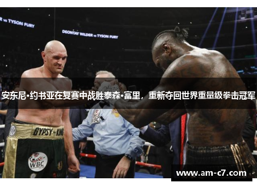 安东尼·约书亚在复赛中战胜泰森·富里，重新夺回世界重量级拳击冠军